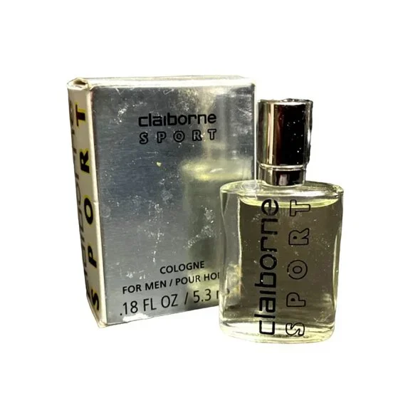 Claiborne Sport Cologne Men Liz Claiborne .18 oz/5.3 ml Collectible Miniature - Picture 1 of 5